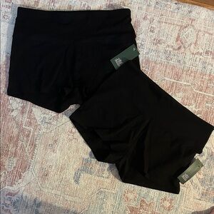 Wild Fable Black Bike Shorts 2 pr